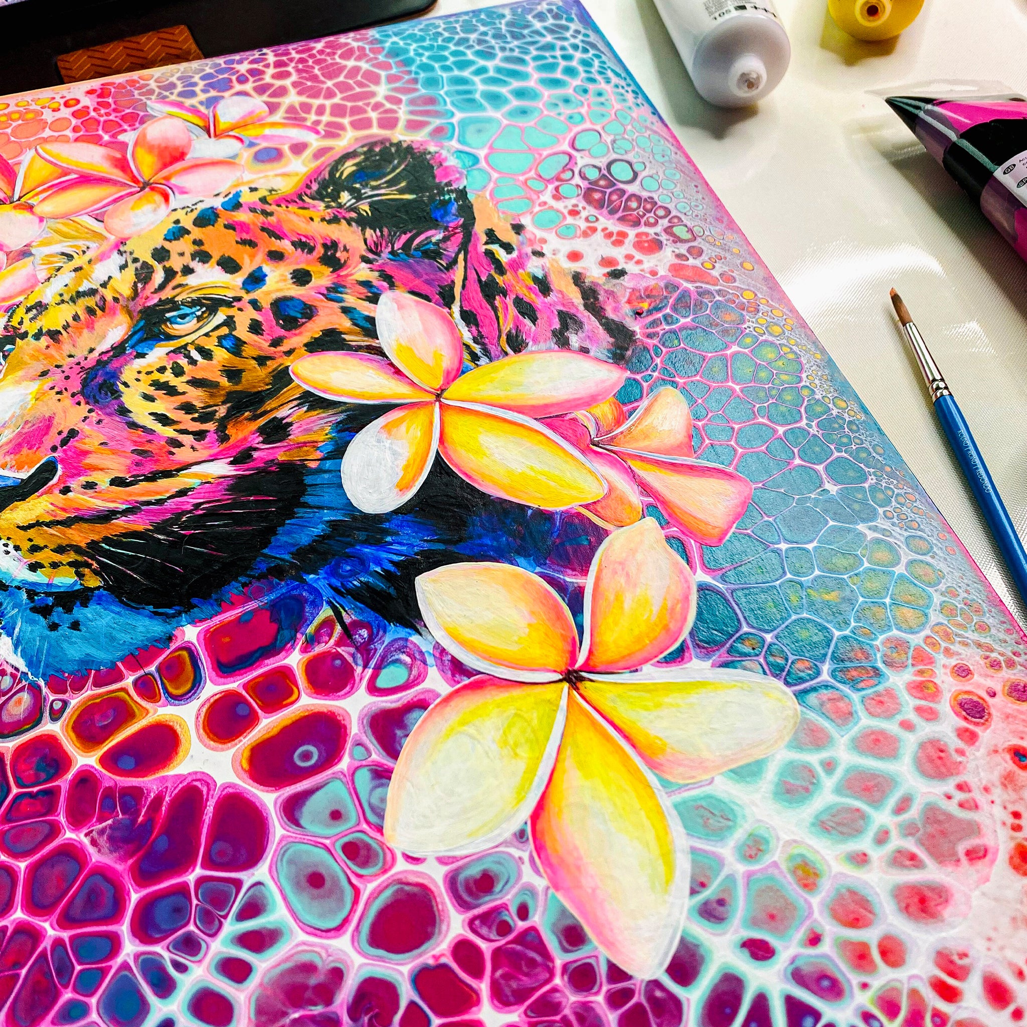 リカルドゴンザレス 原画 WET PAINT リカルドゴンザレス 原画 WET PAINT リカルドゴンザレス 原画 WET